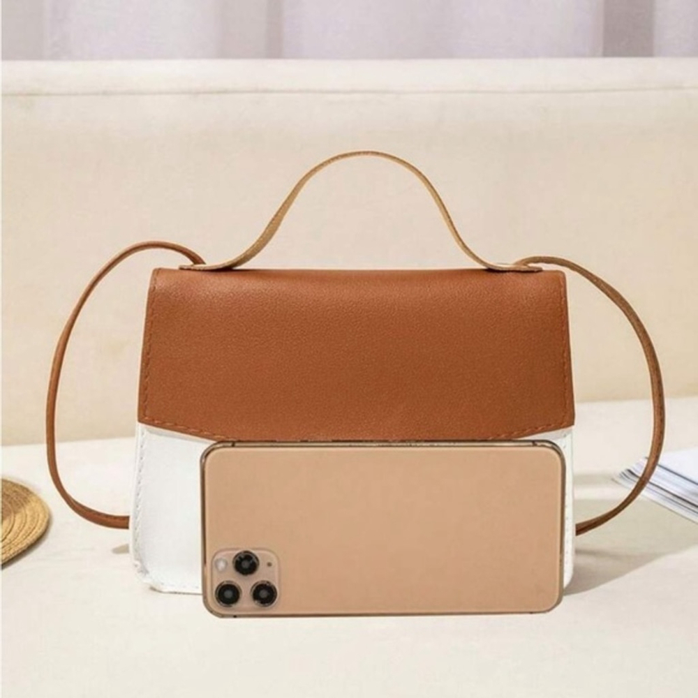 ⚠️Clearance Mini Two Tone Flap Square Bag - Picture 5 of 5